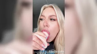 Elle Brooke - Sucking Dick Should Be Messy! This Is How I Like It - Onlyfans
