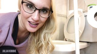 Julia Robbie - Lick My Toilet Clean and I'll Pee On You