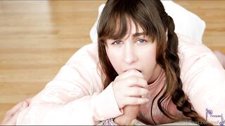 Princess Leia - I love feeling his cock twitch with my lips wrapped around