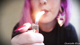 MatriarchMalice - Topless Smoke Cum Count Down JOI