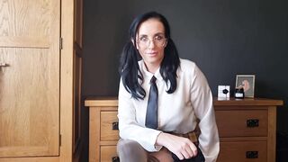 MrsHNylons - Angry Schoolgirl Catches You