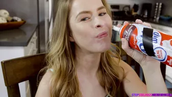Lilly Ford - Cum Covered Step Sister - StepSiblingsCaught