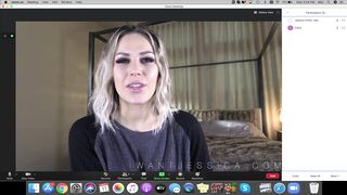 Goddess Jessica - Humiliating Zoom Call