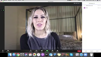 Goddess Jessica - Humiliating Zoom Call