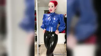 Miss Fetilicious - Latex Hijab Dress Up