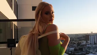 TyroneLovePOV - Kylie Page enjoying the sunset