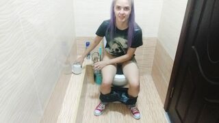 Lil cosplay slut - Pee Public Toilet