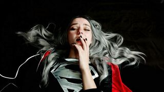 Lil cosplay slut - Supergirl beautiful agony