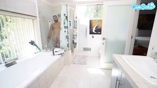 Sisi Rose - Big Booty Step Sister Gets Fucked Hard By Step Brother In The Shower - CamSoda