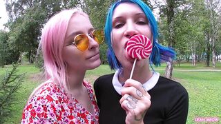 Leah Meow - Rysky Blowjob On Ferris Wheel