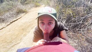 HaileyRose - ALMOST CAUGHT FUCKING ON LA HIKE