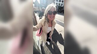 Babyanne lsfl - Remote Sex toy around the city