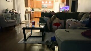 ErikaSwingz - Sucked Off 2 Men While They Play Video Games