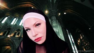 Goddess Blonde Kitty - Jerk For Jesus