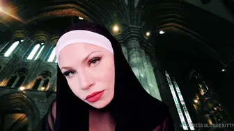 Goddess Blonde Kitty - Jerk For Jesus