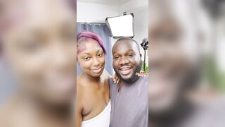 SemajXL - BTS Massage Creampie Ebony Teen Deja Babe Semaj