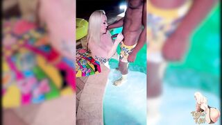 Kendrakox - Poolside Fuck With Don Suddan