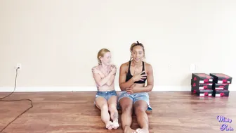 themistyrein - Misty and Kendra Compare Size